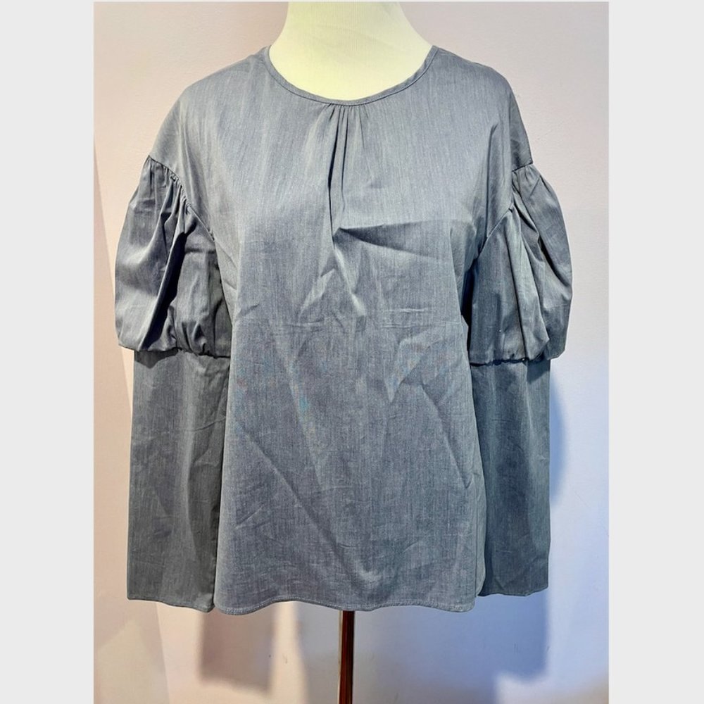 NWT DREW Indigo Size Small Blouse